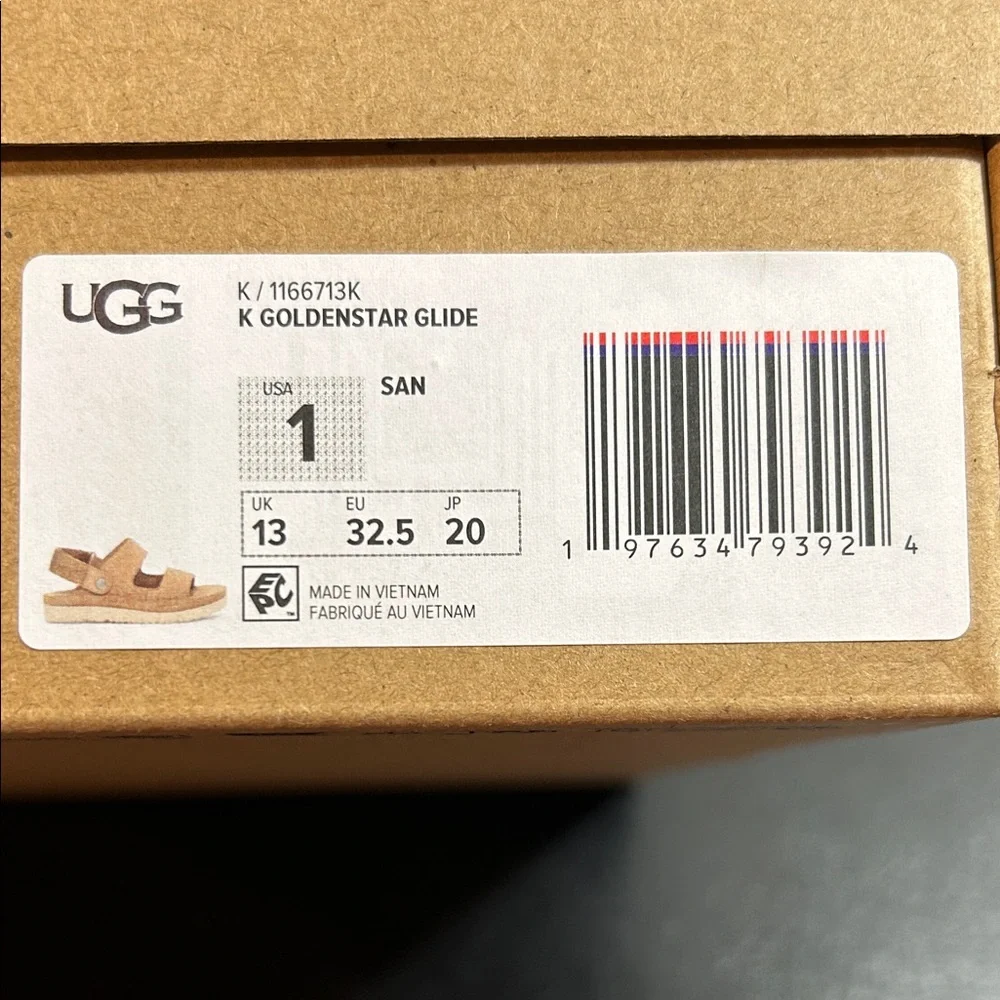 UGG Kids‎ Beige Sandals